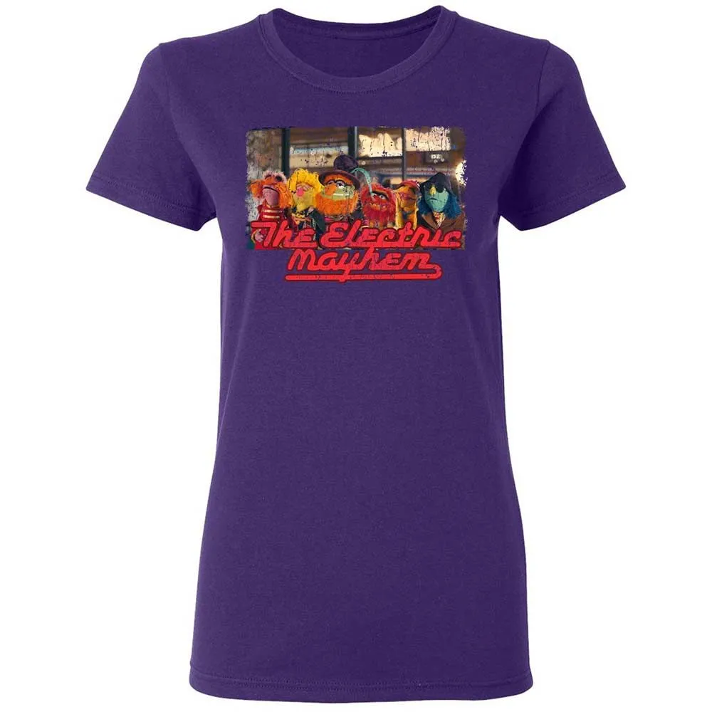 Women's T-Shirt - AKJNF5XZ - Purple - 10