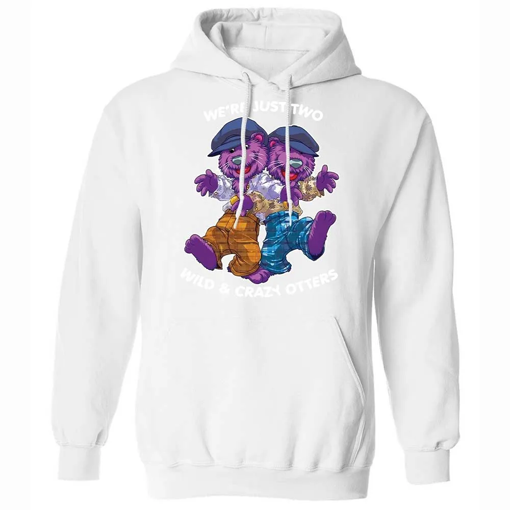 Two wild & crazy otters - White - 20