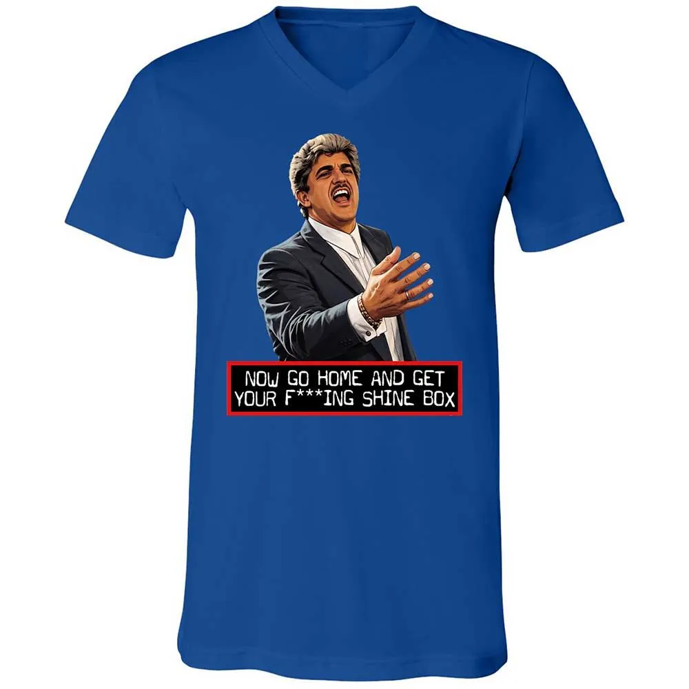 Unisex V-Neck T-Shirt - PZ7LXY1D - True Royal - 4