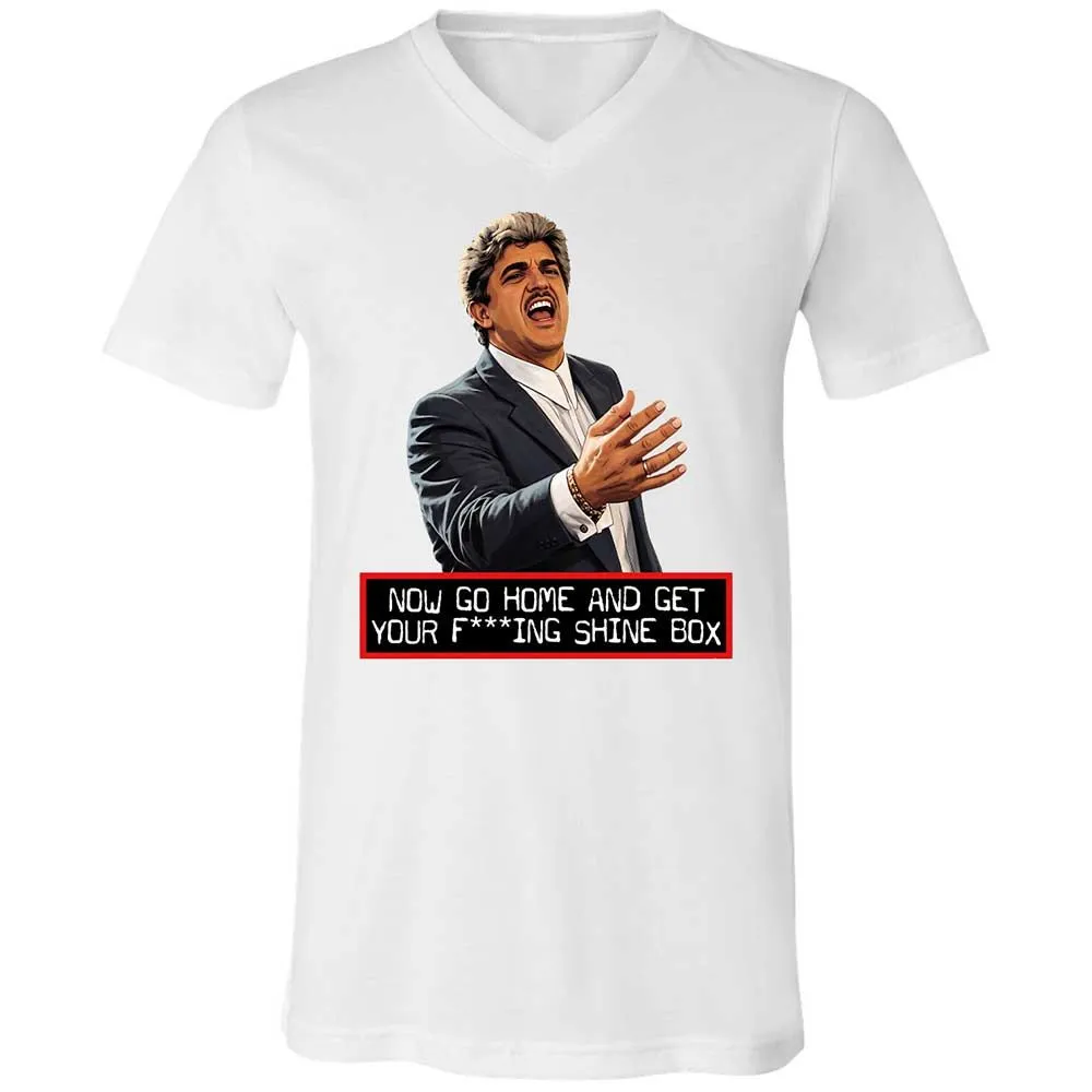 Unisex V-Neck T-Shirt - PZ7LXY1D - White - 16