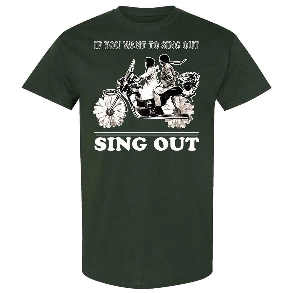 If you want to sing out, sing out - Forest Green - 5