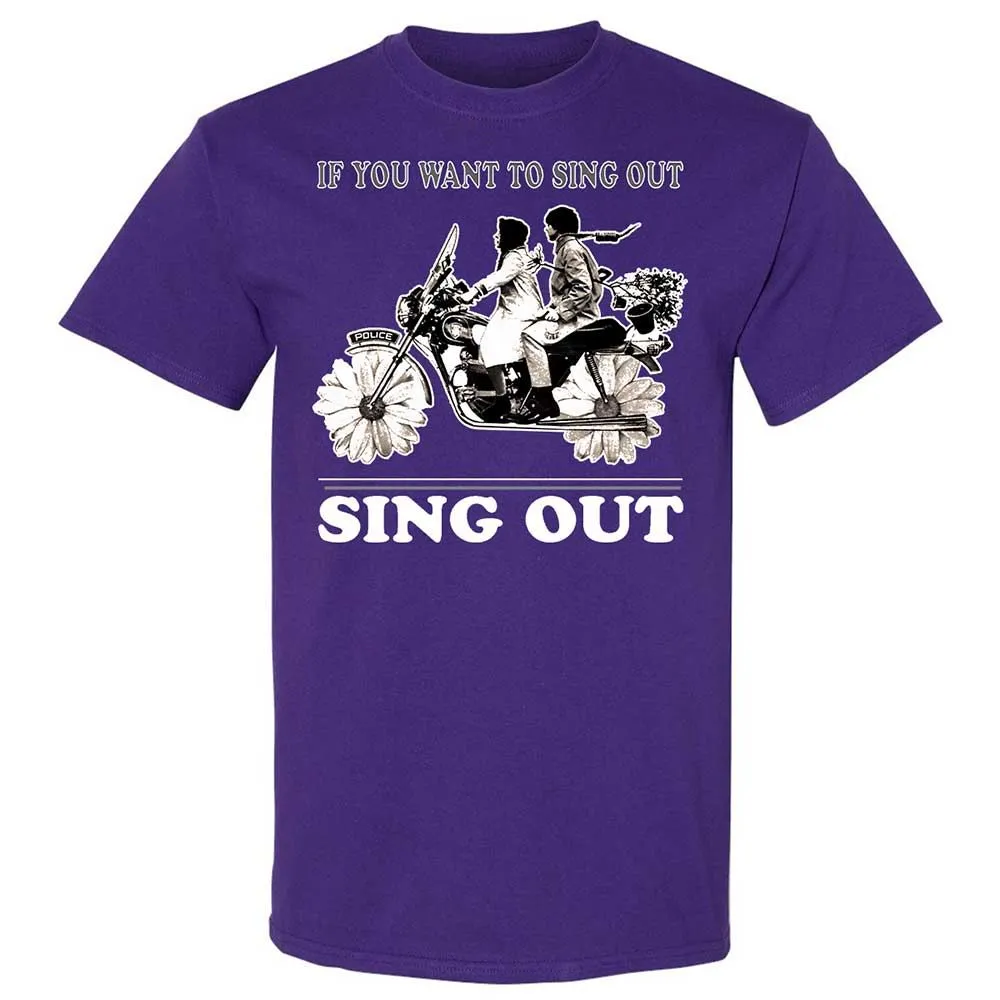 If you want to sing out, sing out - Purple - 12