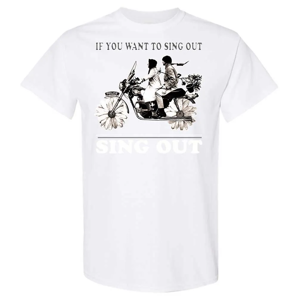 If you want to sing out, sing out - White - 16