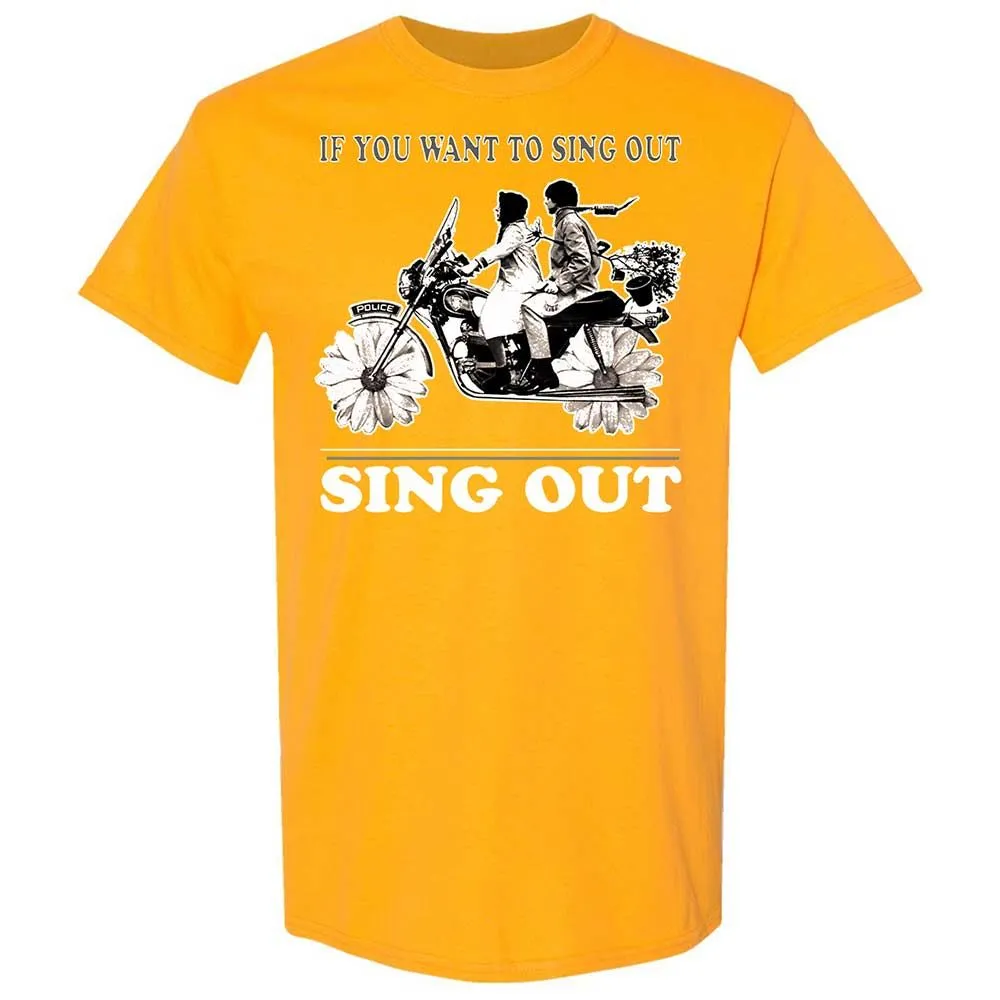 If you want to sing out, sing out - Gold - 18