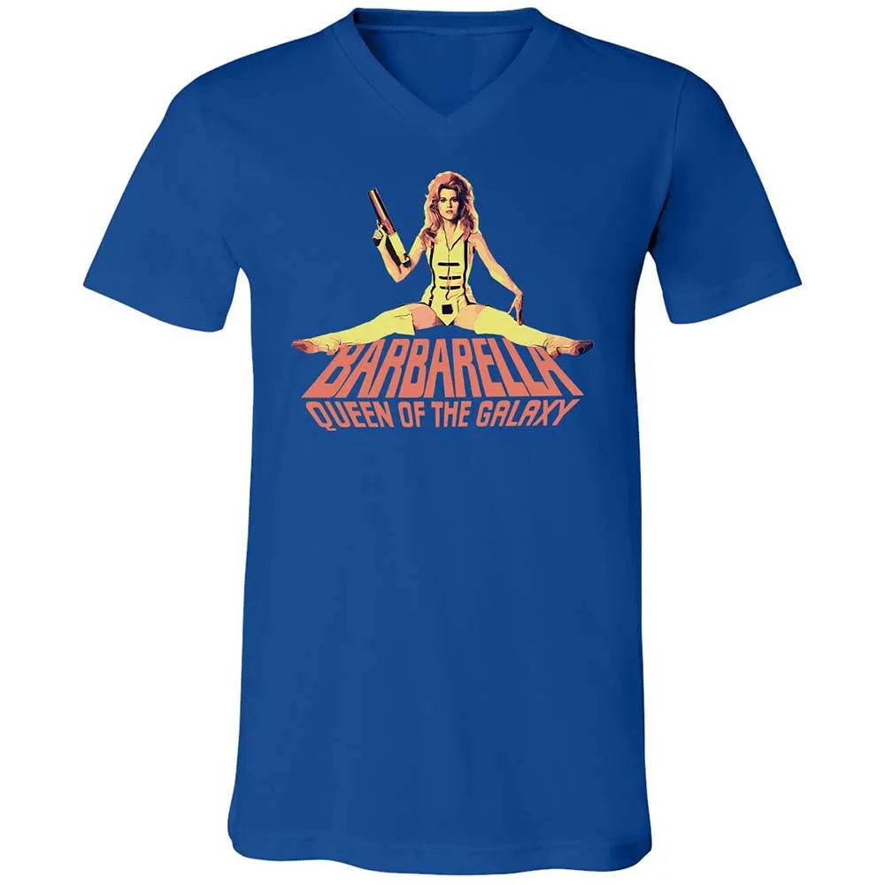 Unisex V-Neck T-Shirt - B485ZA3H - True Royal - 4