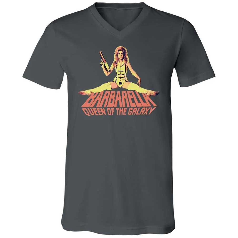 Unisex V-Neck T-Shirt - B485ZA3H - Asphalt - 13