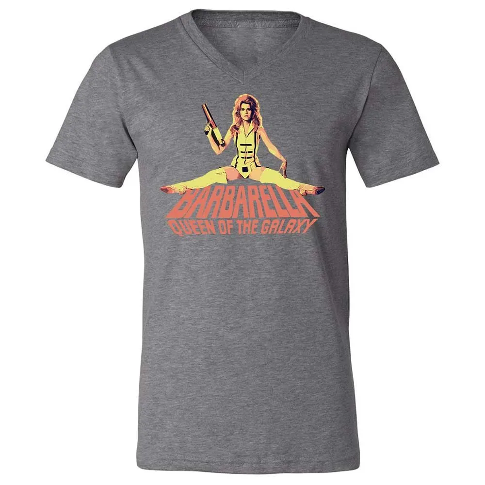 Unisex V-Neck T-Shirt - B485ZA3H - Deep Heather - 14