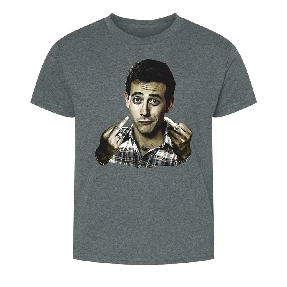 Kids T-Shirt - R5MG1UGJ - Dark Heather - 10