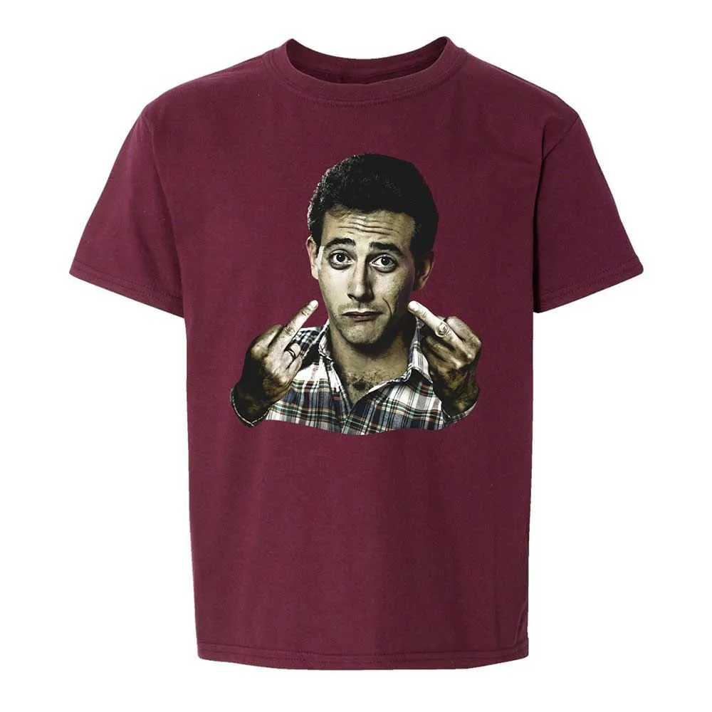 Kids T-Shirt - R5MG1UGJ - Maroon - 14