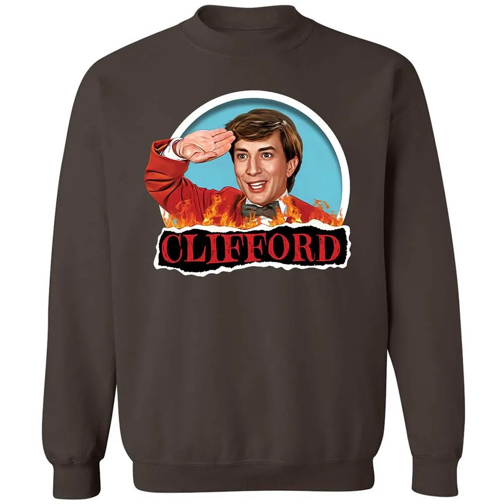 Classic Unisex Sweatshirt - R7ZQ1BZY - Dark Chocolate - 4