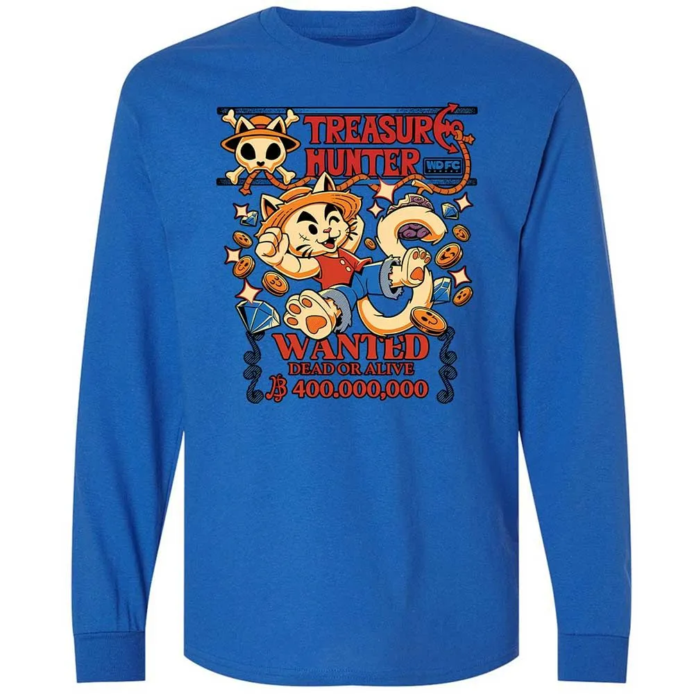 Long Sleeve T-Shirt - YHFTXG6U - Royal - 3