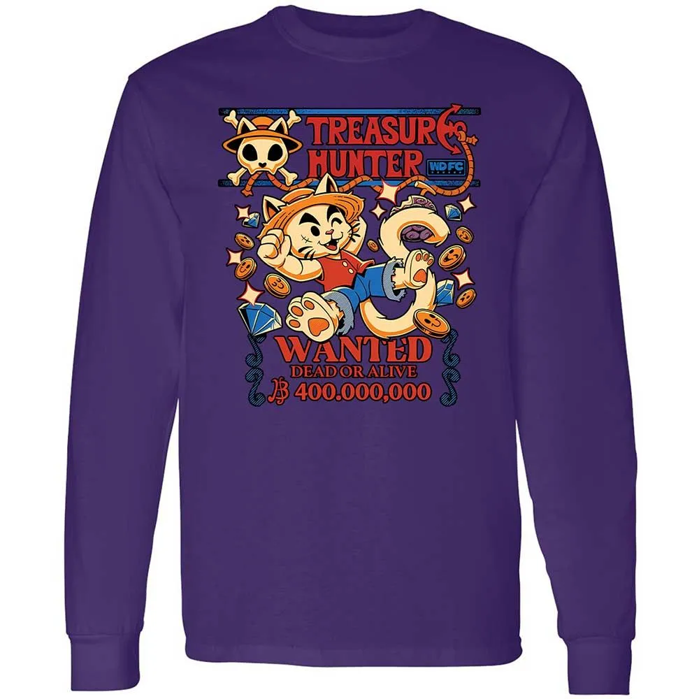 Long Sleeve T-Shirt - YHFTXG6U - Purple - 12