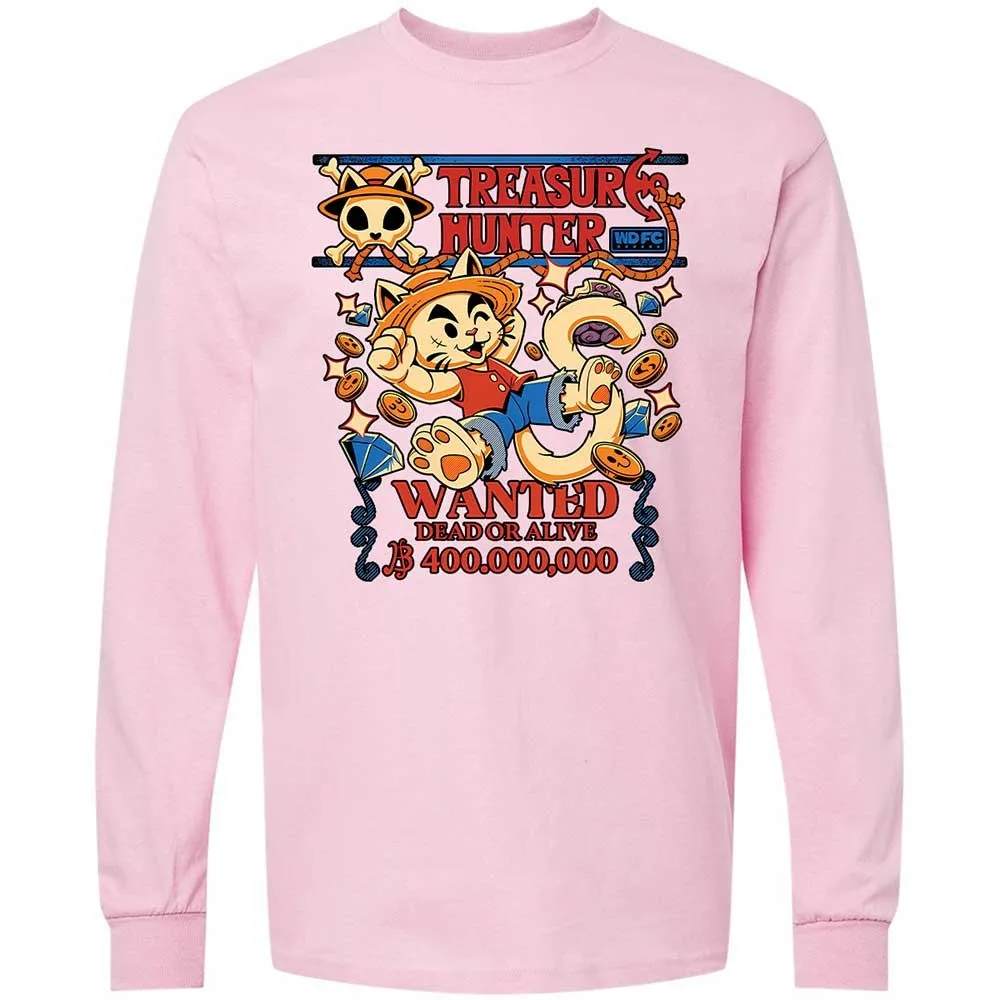 Long Sleeve T-Shirt - YHFTXG6U - Light Pink - 16