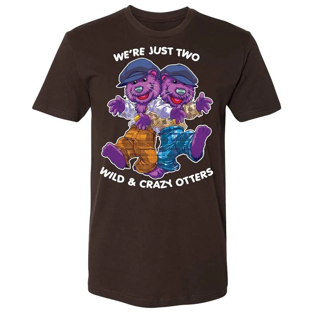 Two wild & crazy otters - Dark Chocolate - 6