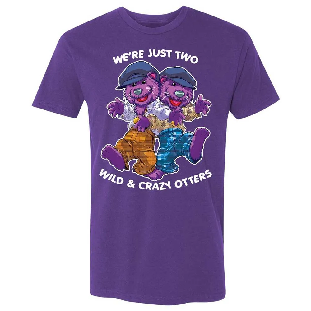 Two wild & crazy otters - Purple Rush - 14