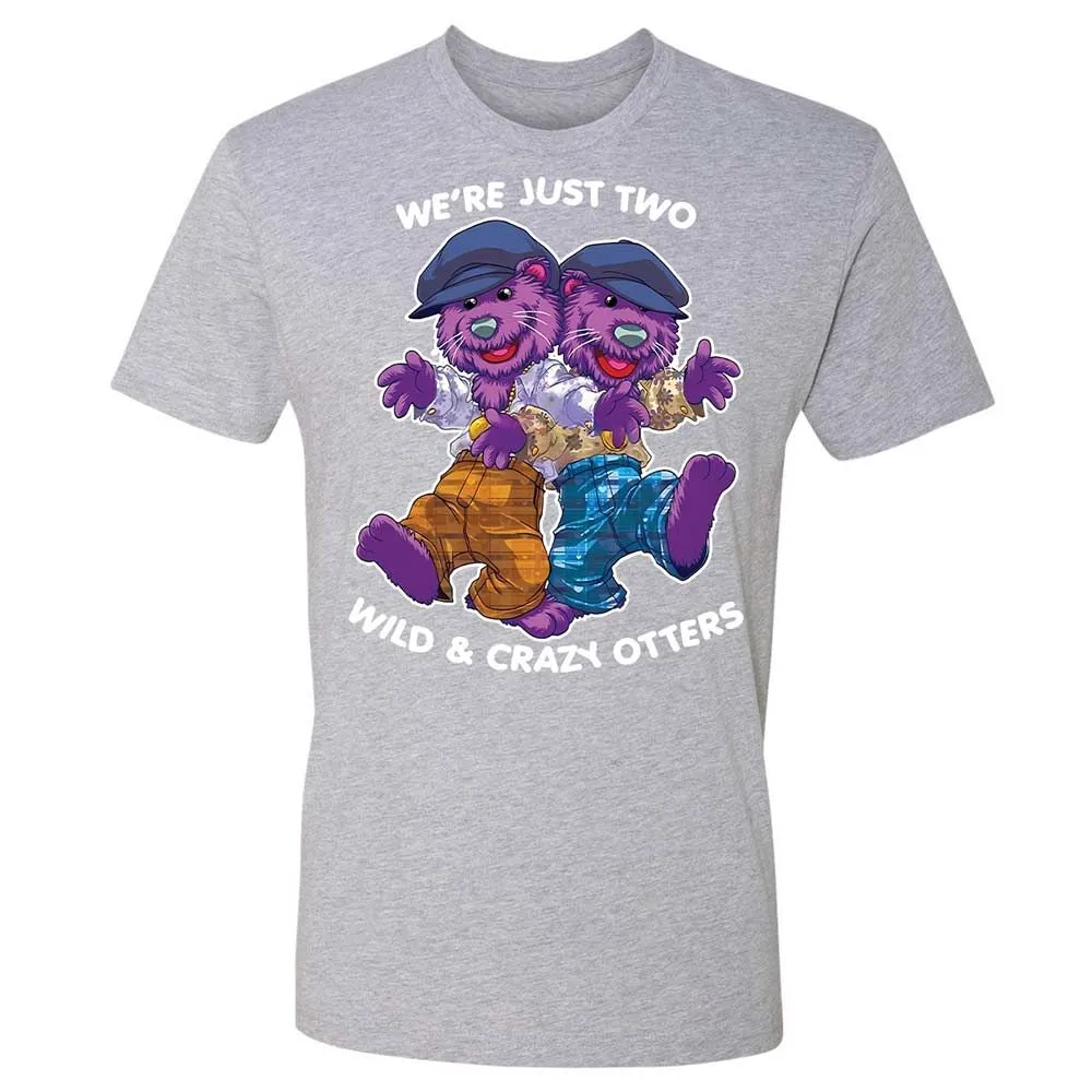 Two wild & crazy otters - Heather Grey - 19