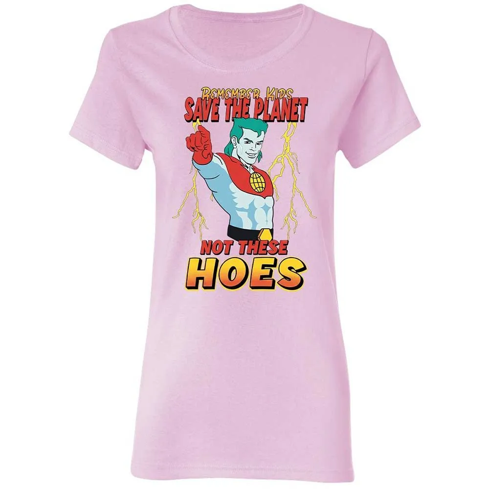Women's T-Shirt - HUWJ3X9Z - Light Pink - 3