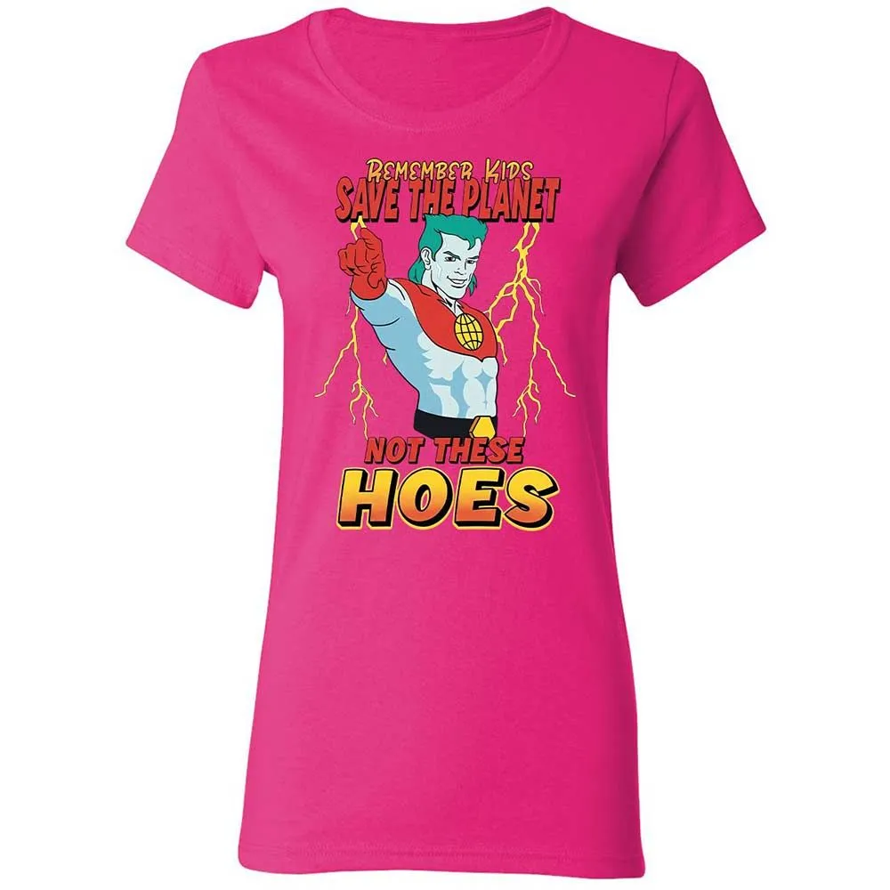 Women's T-Shirt - HUWJ3X9Z - Heliconia - 5