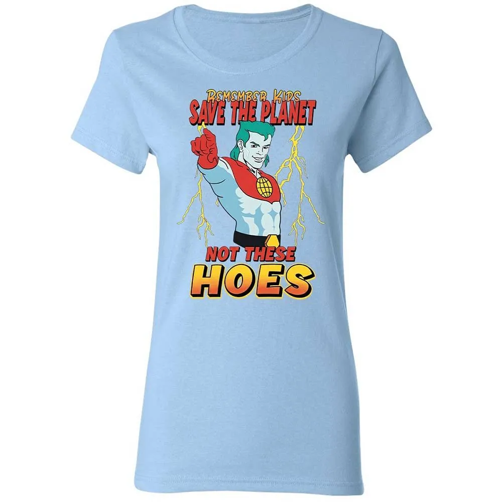 Women's T-Shirt - HUWJ3X9Z - Light Blue - 6