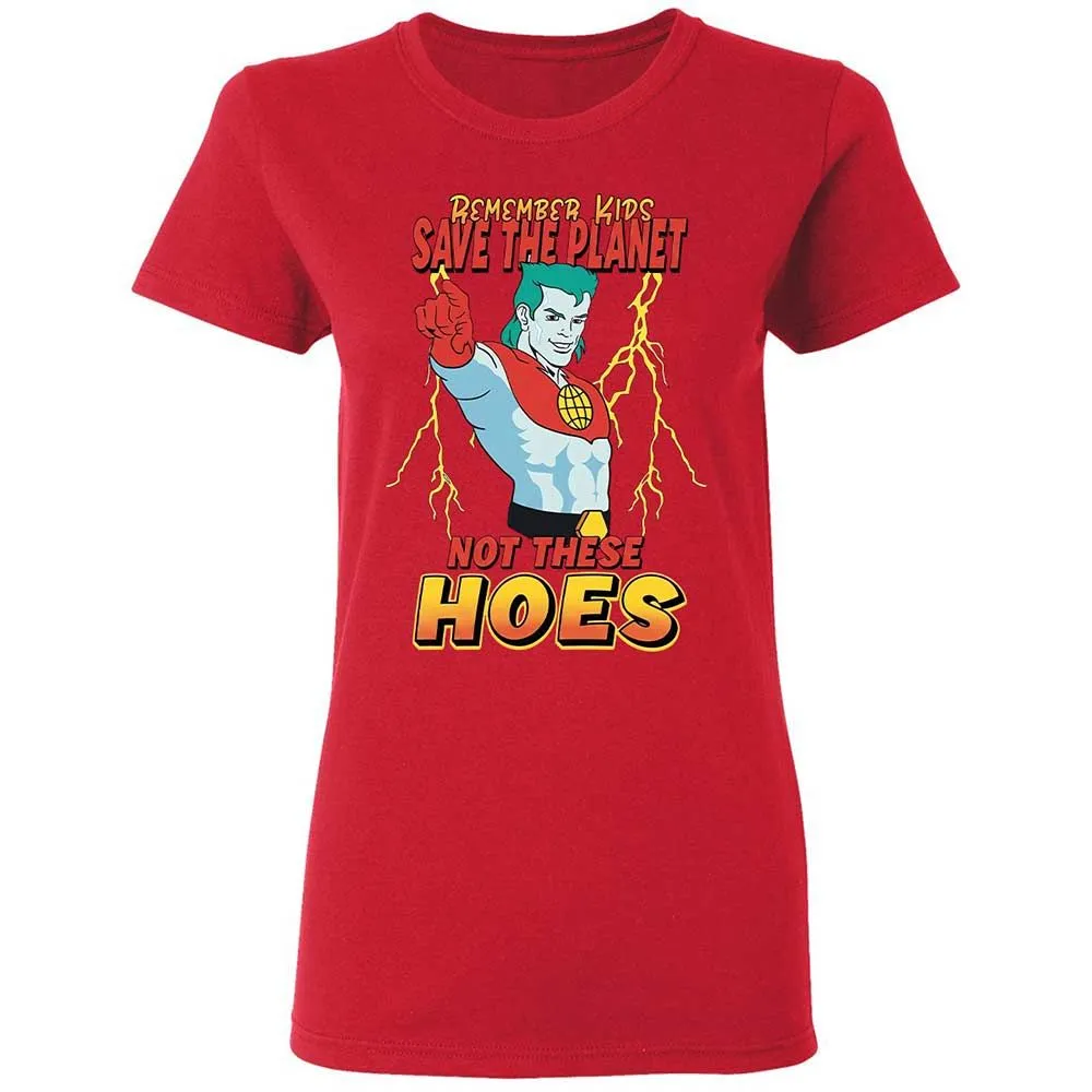Women's T-Shirt - HUWJ3X9Z - Red - 9