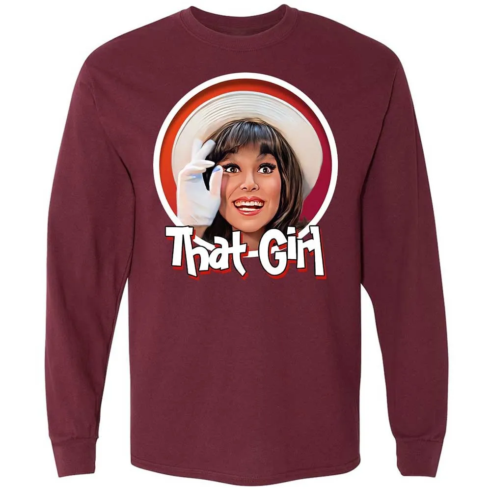 Long Sleeve T-Shirt - TT2LK8VF - Maroon - 6