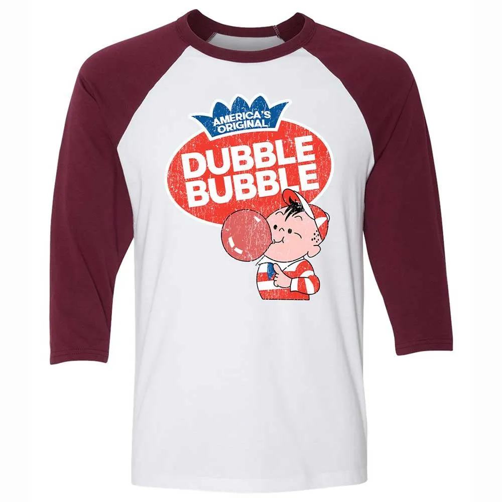 Unisex 3/4 Baseball Tee - 7KC9712Q - White/Maroon - 7