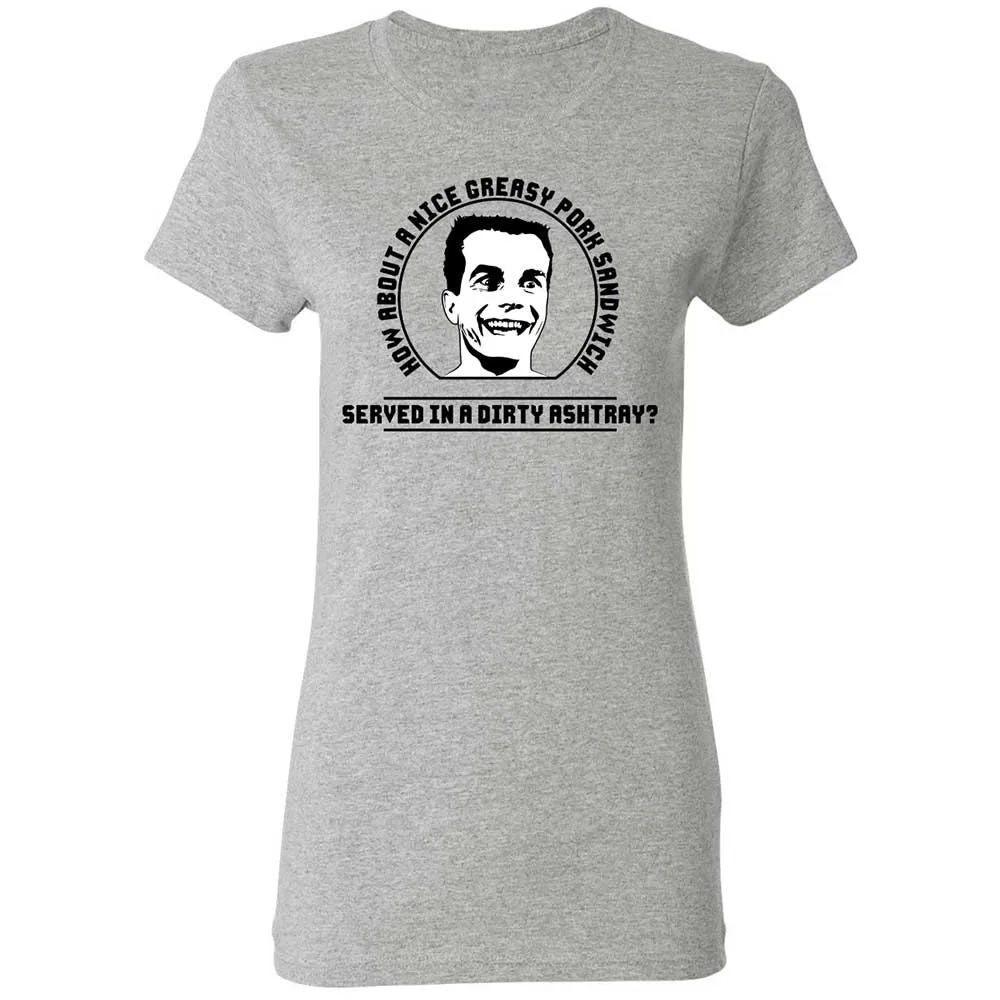 Women's T-Shirt - AMQQHWAB - Sport Grey - 2