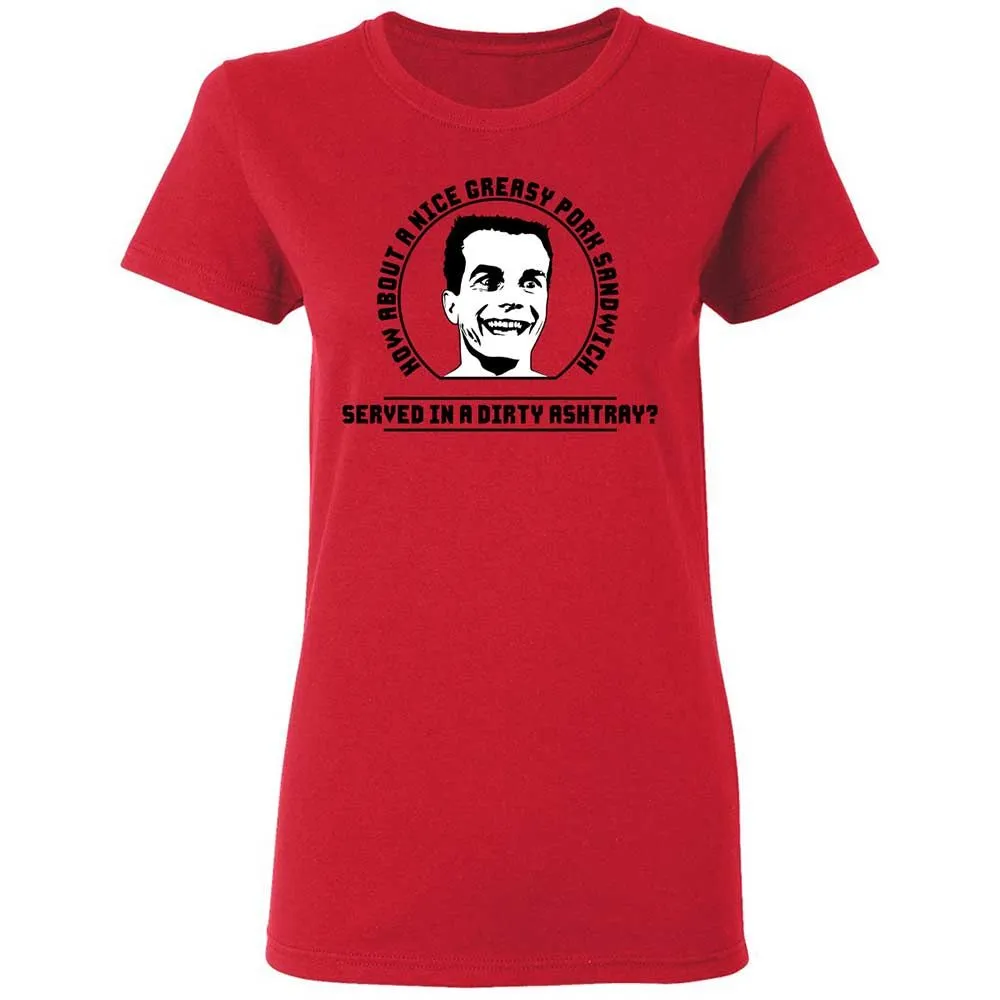 Women's T-Shirt - AMQQHWAB - Red - 9