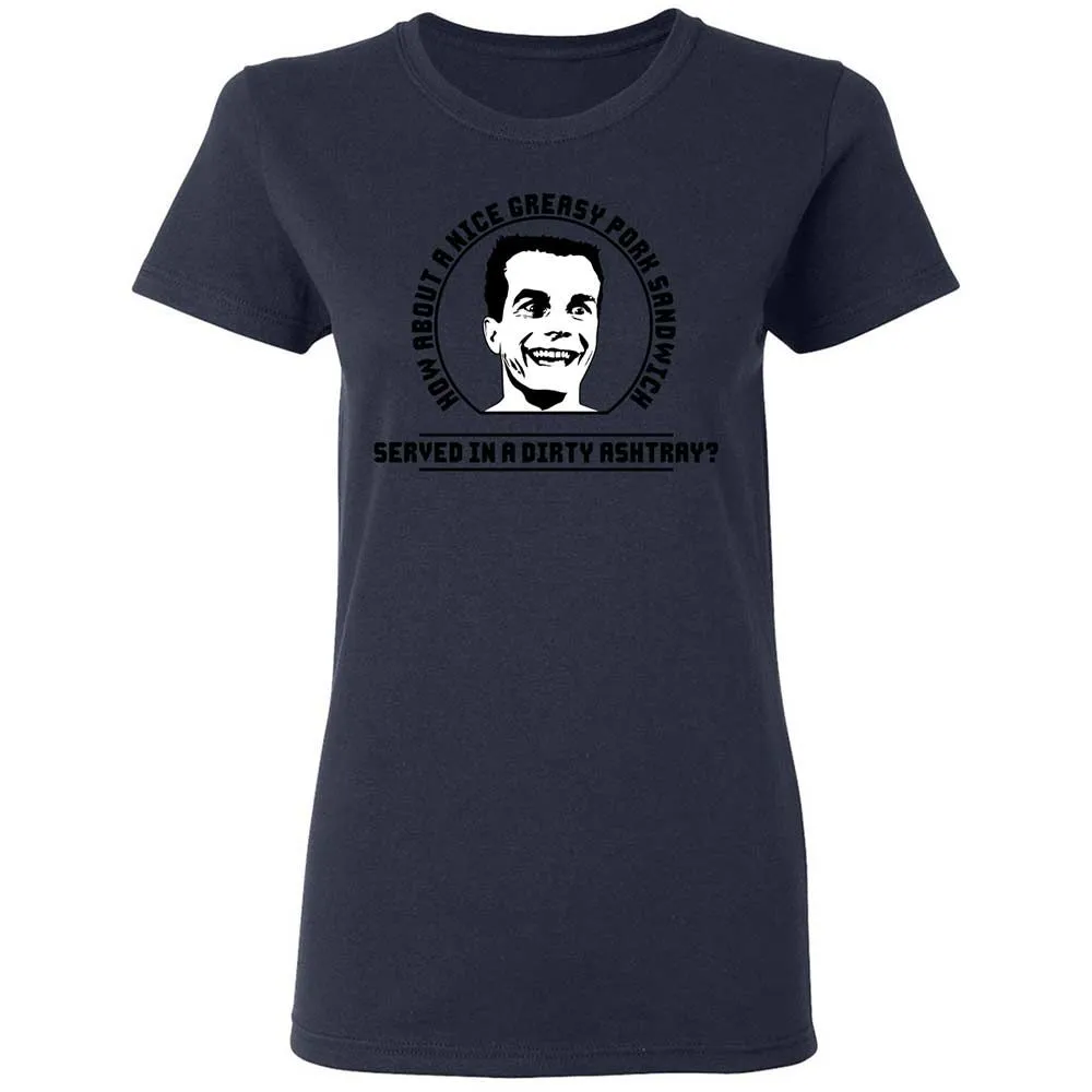 Women's T-Shirt - AMQQHWAB - Navy - 14