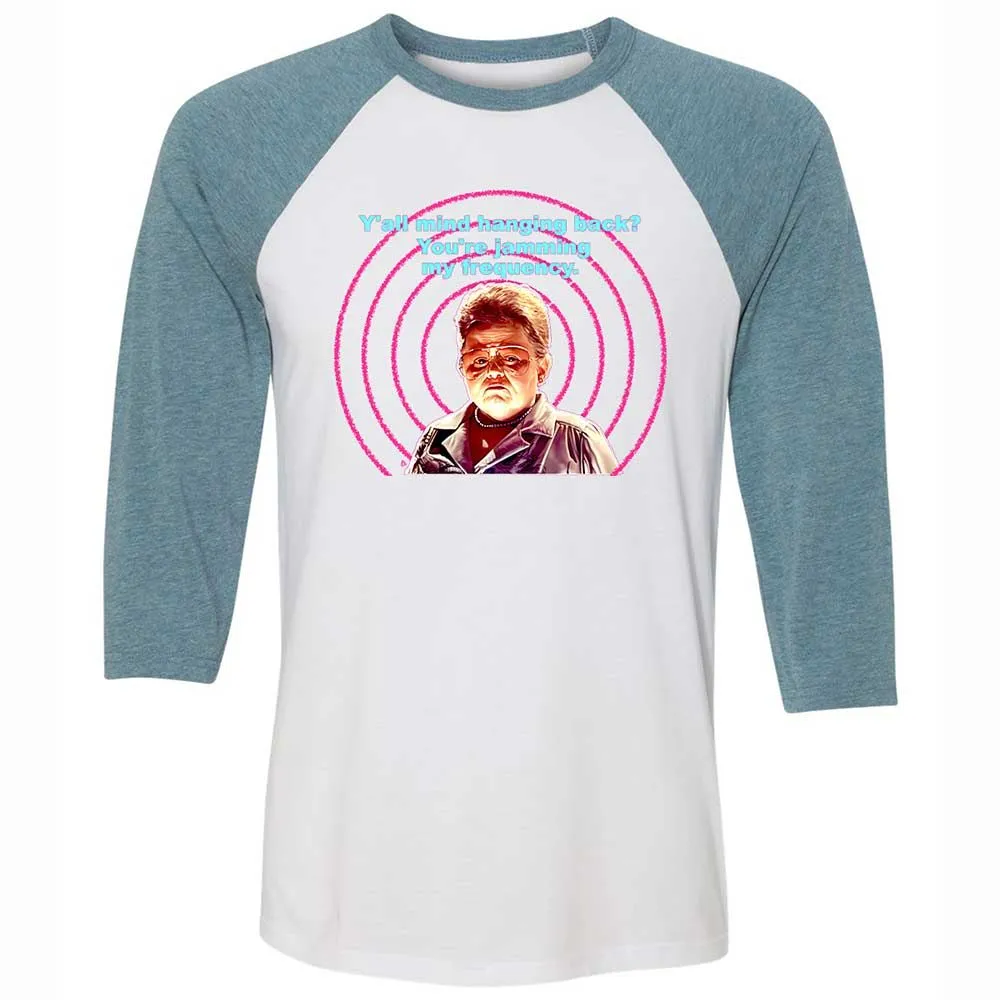 Unisex 3/4 Baseball Tee - N4CPBYYM - White/Denim - 3