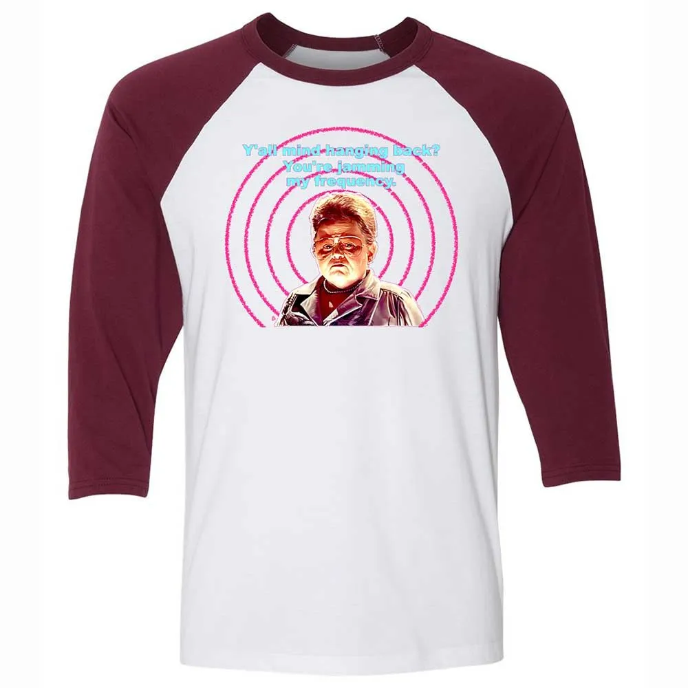 Unisex 3/4 Baseball Tee - N4CPBYYM - White/Maroon - 7