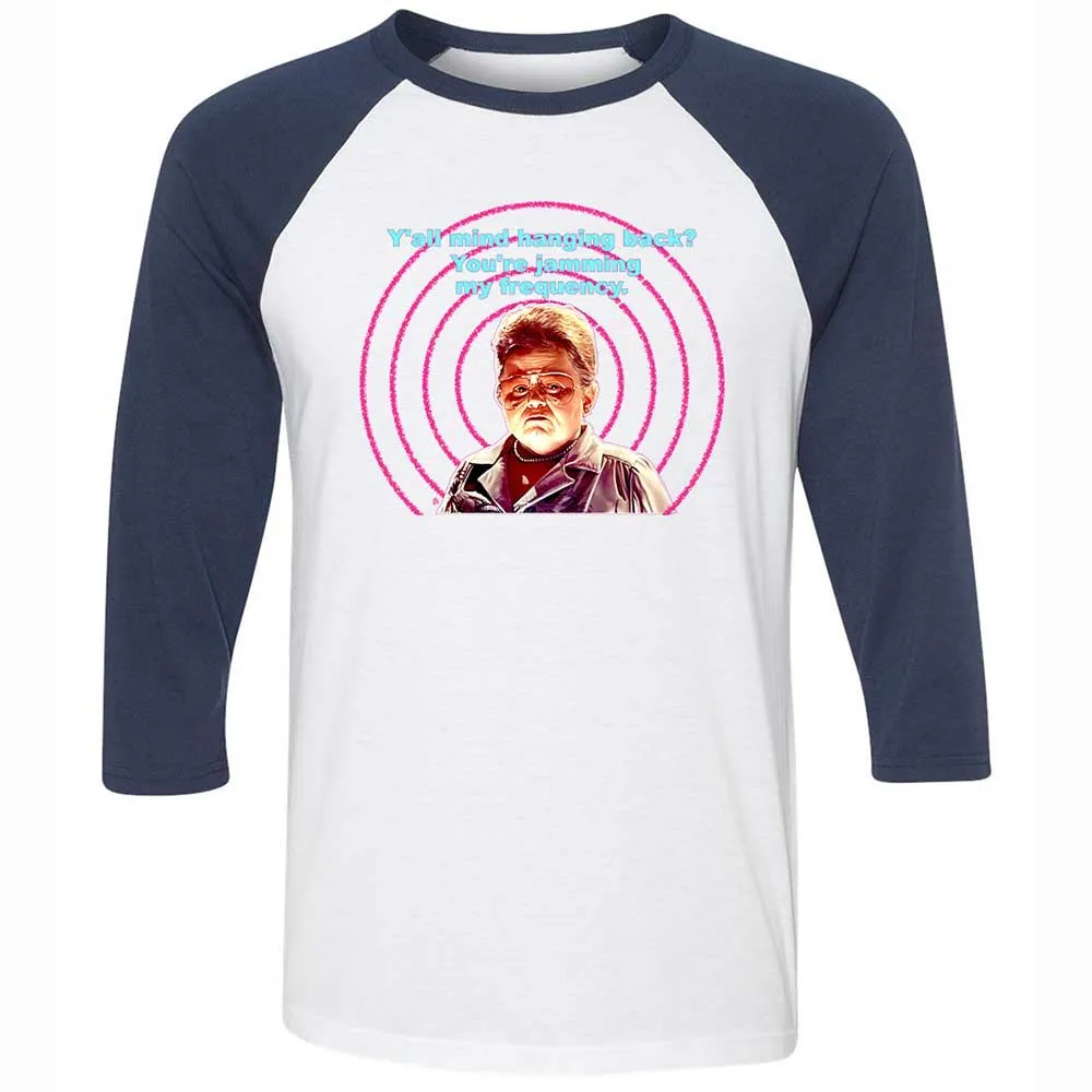 Unisex 3/4 Baseball Tee - N4CPBYYM - White/Navy - 8
