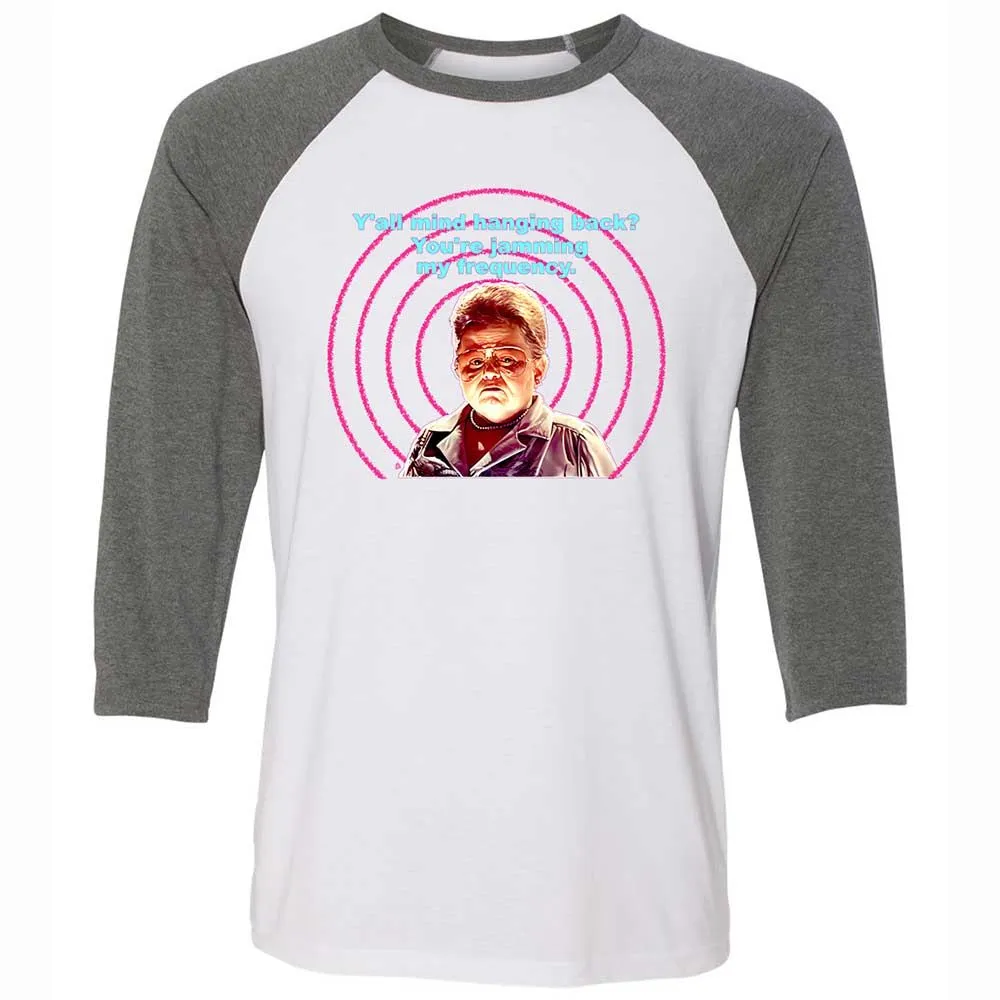 Unisex 3/4 Baseball Tee - N4CPBYYM - White/Deep Heather - 11
