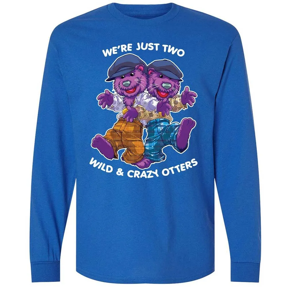 Two wild & crazy otters - Royal - 3