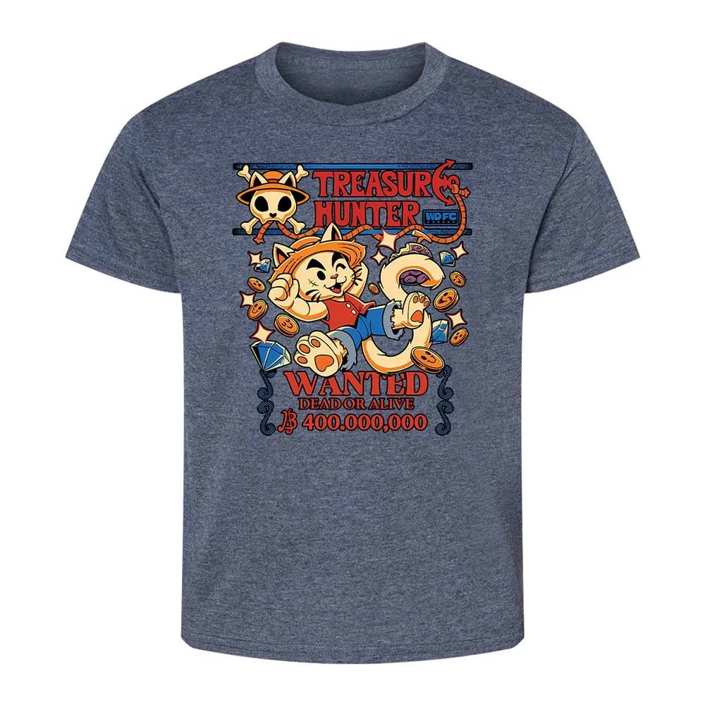 Kids T-Shirt - C8E7F1JP - Heather Navy - 9