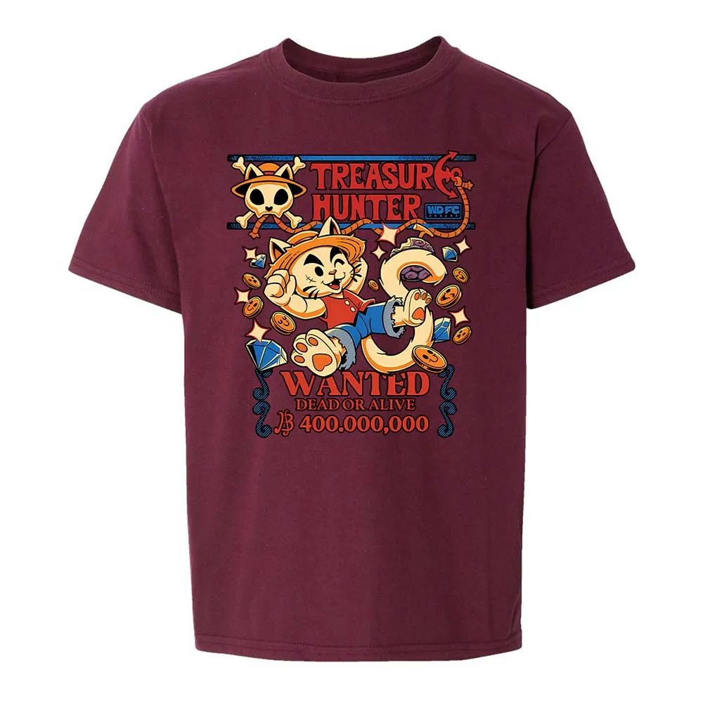 Kids T-Shirt - C8E7F1JP - Maroon - 14