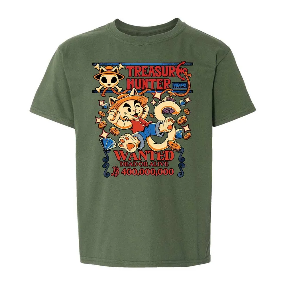 Kids T-Shirt - C8E7F1JP - Military Green - 19