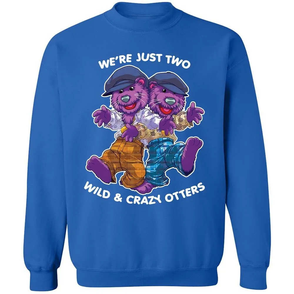 Two wild & crazy otters - Royal - 3