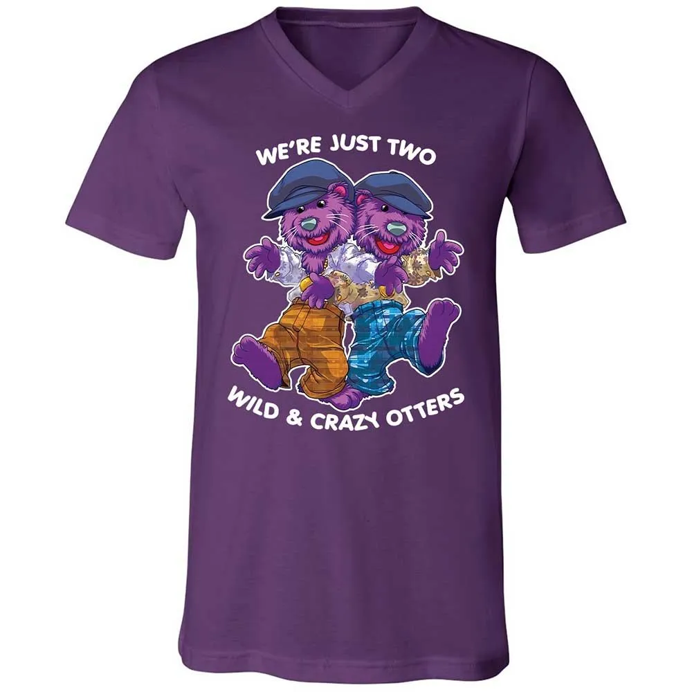 Two wild & crazy otters - Team Purple - 10