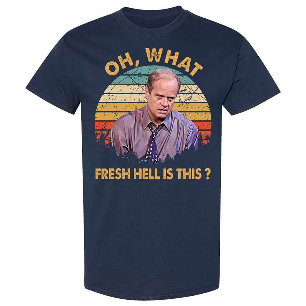 Oh What Fresh Hell Is This - Navy - 2