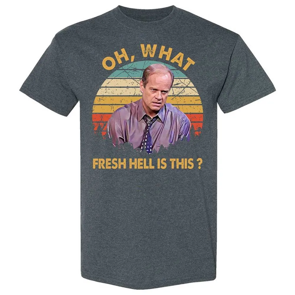 Oh What Fresh Hell Is This - Dark Heather - 6