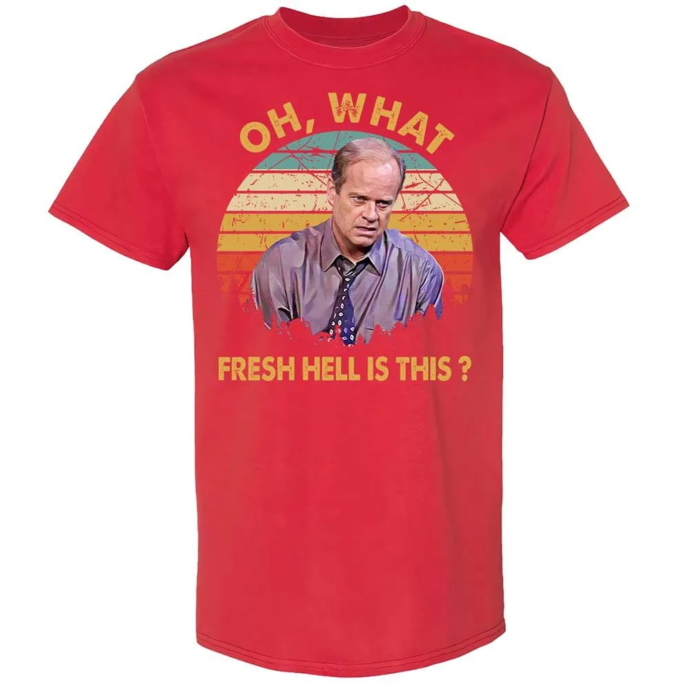 Oh What Fresh Hell Is This - Red - 10