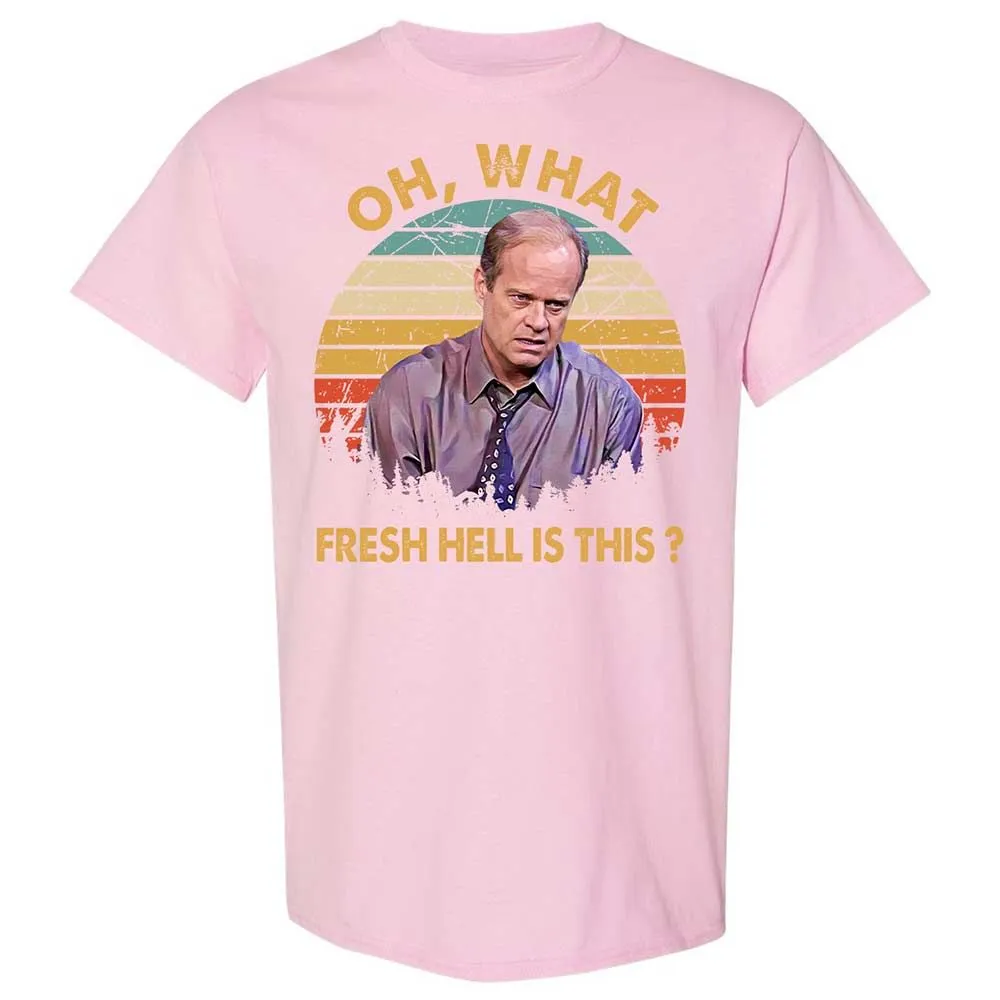 Oh What Fresh Hell Is This - Light Pink - 14