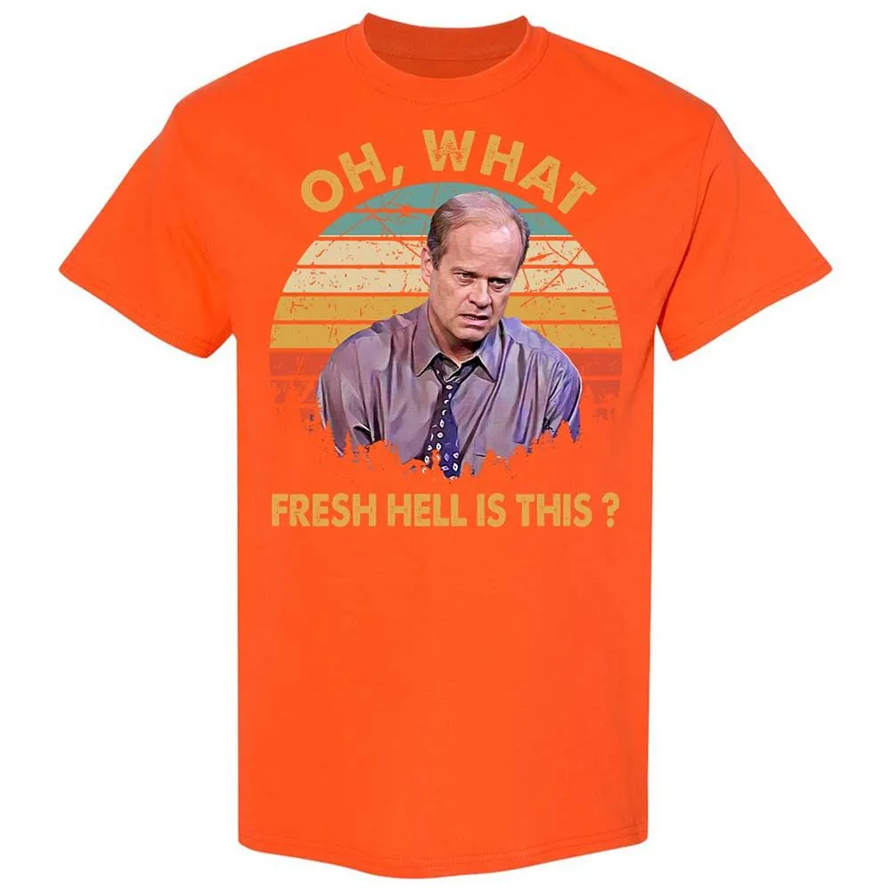 Oh What Fresh Hell Is This - Orange - 17