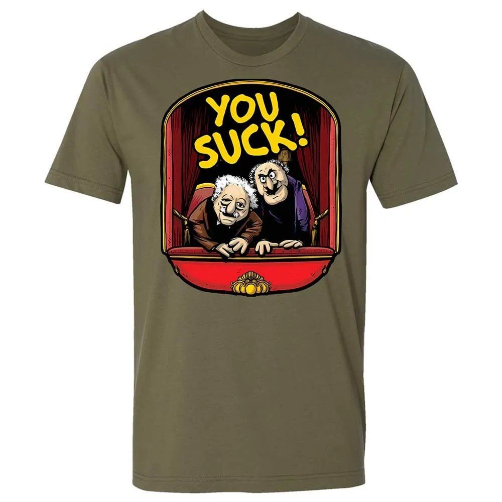 You Suck - Military Green - 12