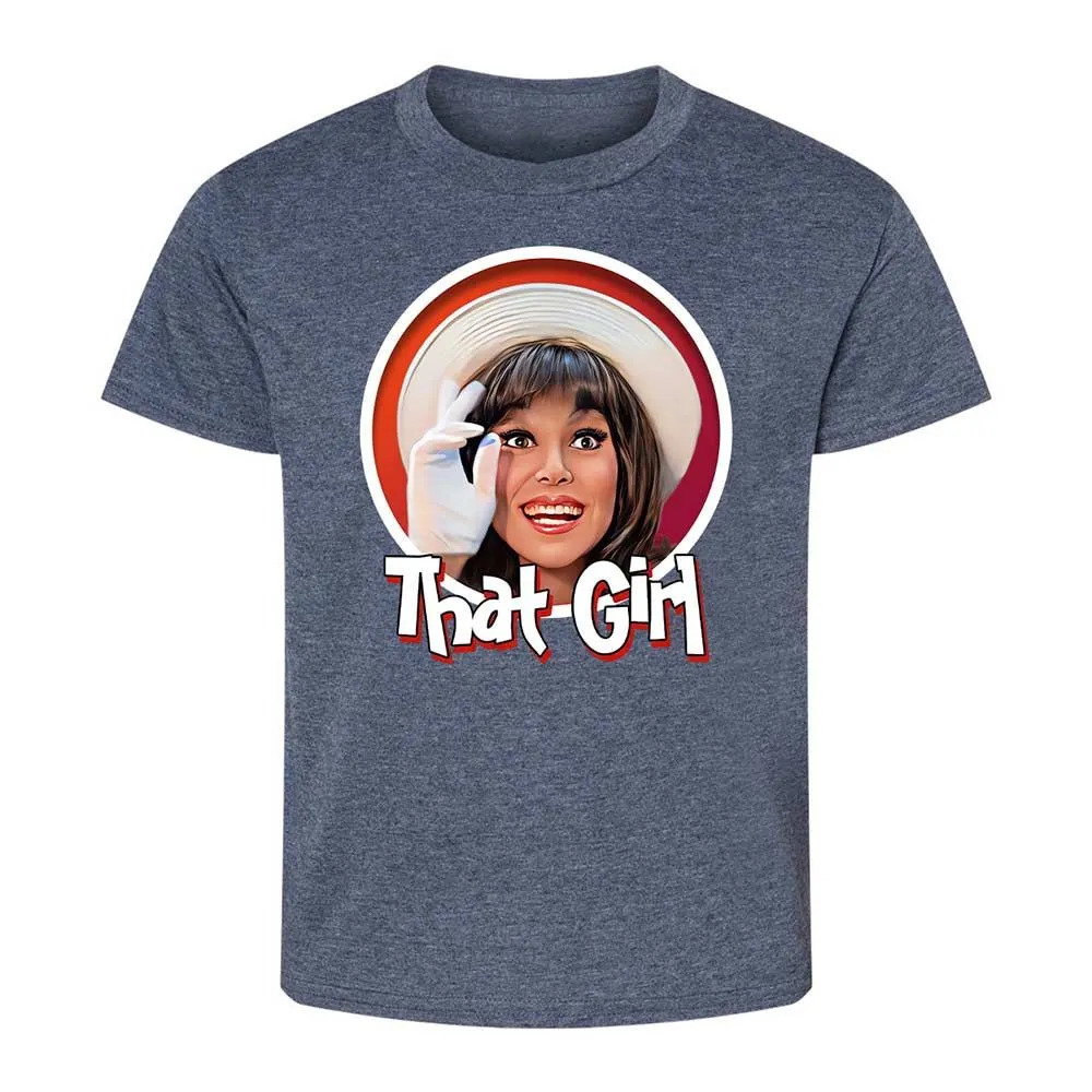 Kids T-Shirt - WZAH5A1M - Heather Navy - 9