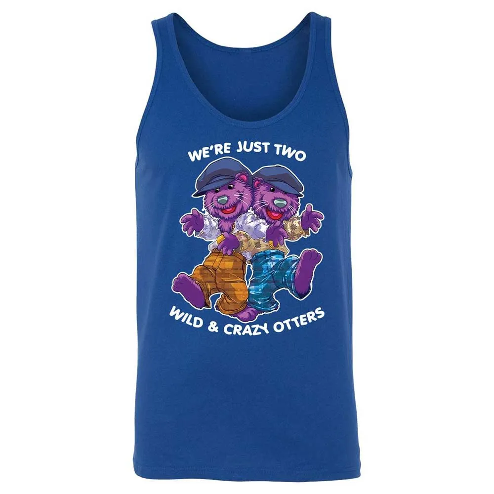 Two wild & crazy otters - True Royal - 3