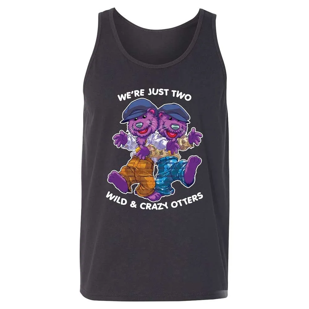 Two wild & crazy otters - Dark Grey - 4