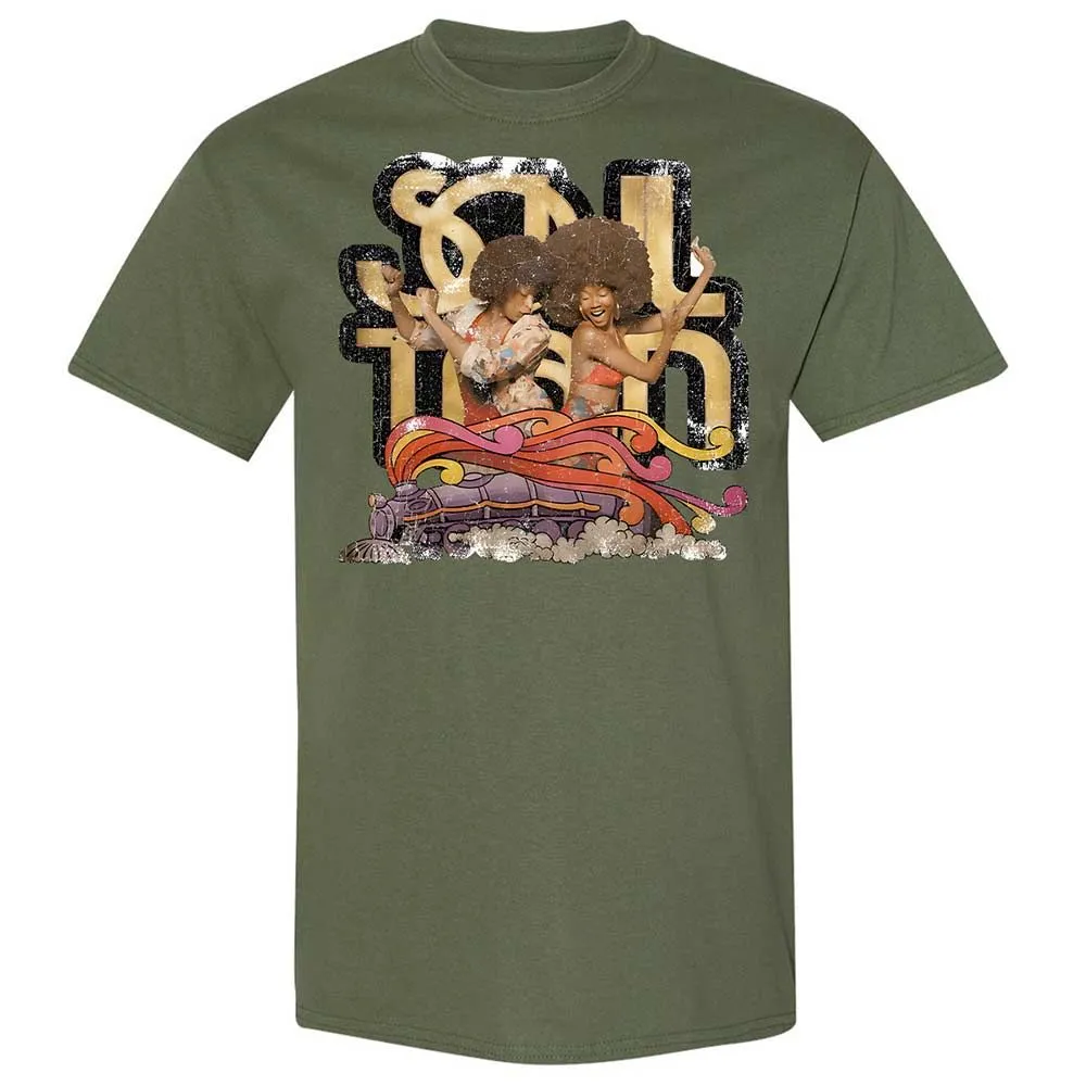 Retro Soul Train Dance Vibes - Military Green - 11