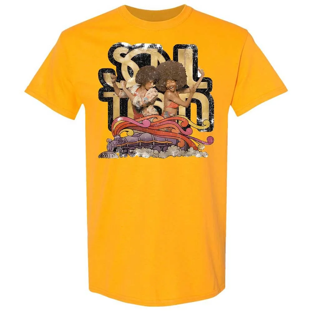 Retro Soul Train Dance Vibes - Gold - 13